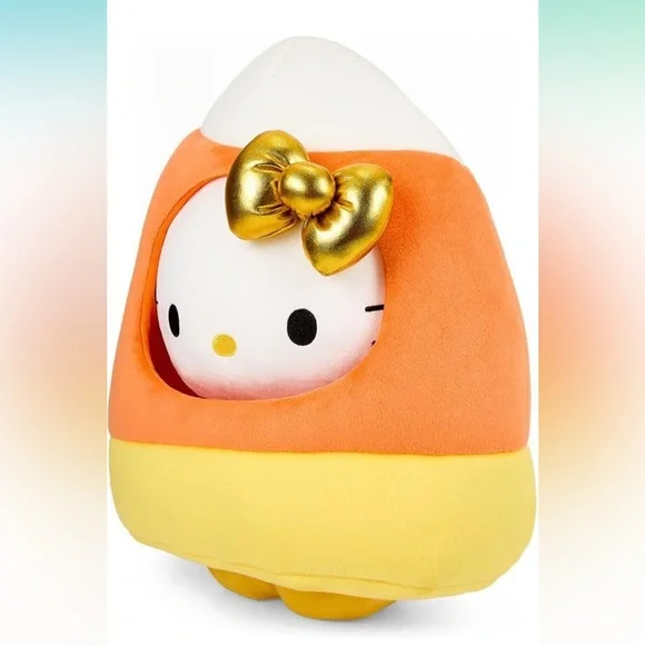 🎃HELLO KITTY CANDY CORN 13” PLUSH TOY - Picture 6 of 14